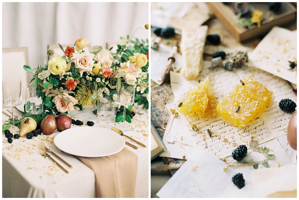 Keeper of the Bees Editorial inspiration shoot by Janna Brown captured by Shauna Veasey Photography