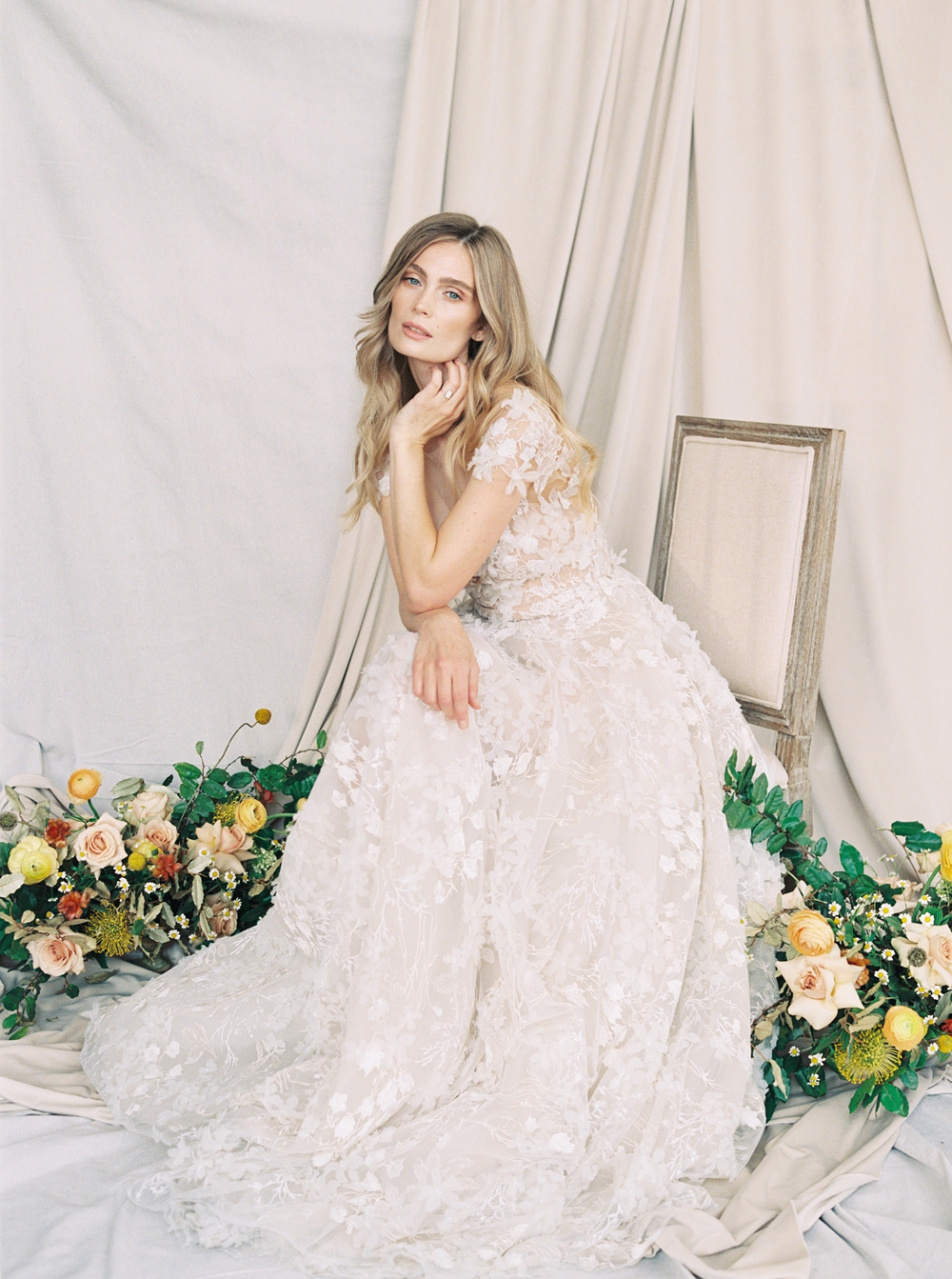 “Keeper of the Bees” | Bridal Editorial featured on Wedding Sparrow by ...