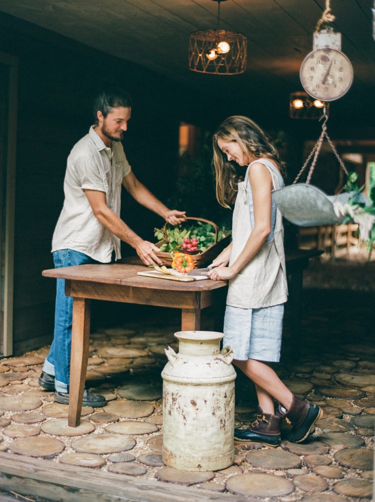 Farm To Table Dinner Editorial With Lemon Thyme Cookie Recipe Atlanta Film Photographer 7569