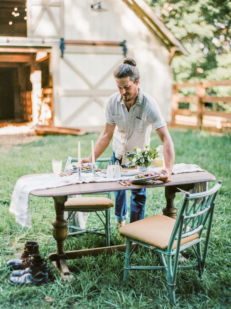 Farm To Table Dinner Editorial With Lemon Thyme Cookie Recipe Atlanta Film Photographer 3869