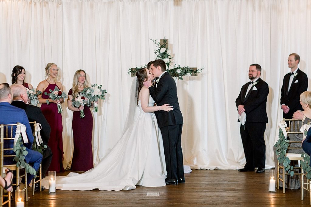 Summerour Studios Wedding | winter wedding in Atlanta, Ga | Film Wedding Photographer | Shauna Veasey Photography