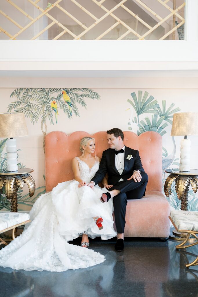 Palm Beach luxury wedding at The Colony Hotel