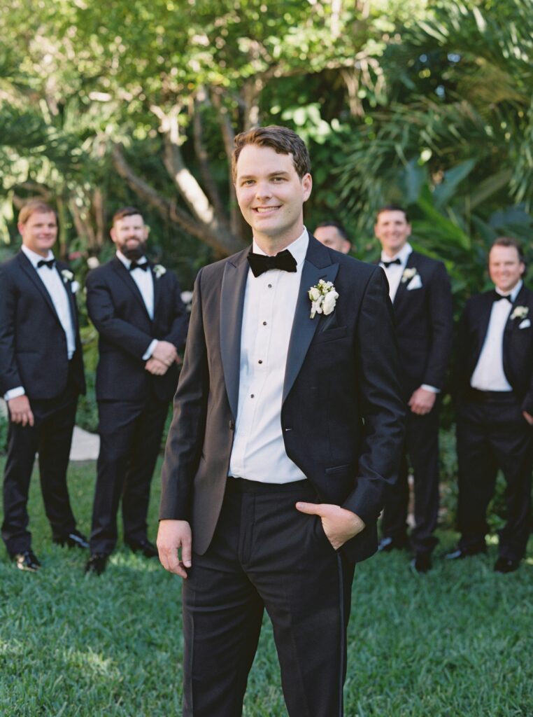 groom at The Colony Hotel